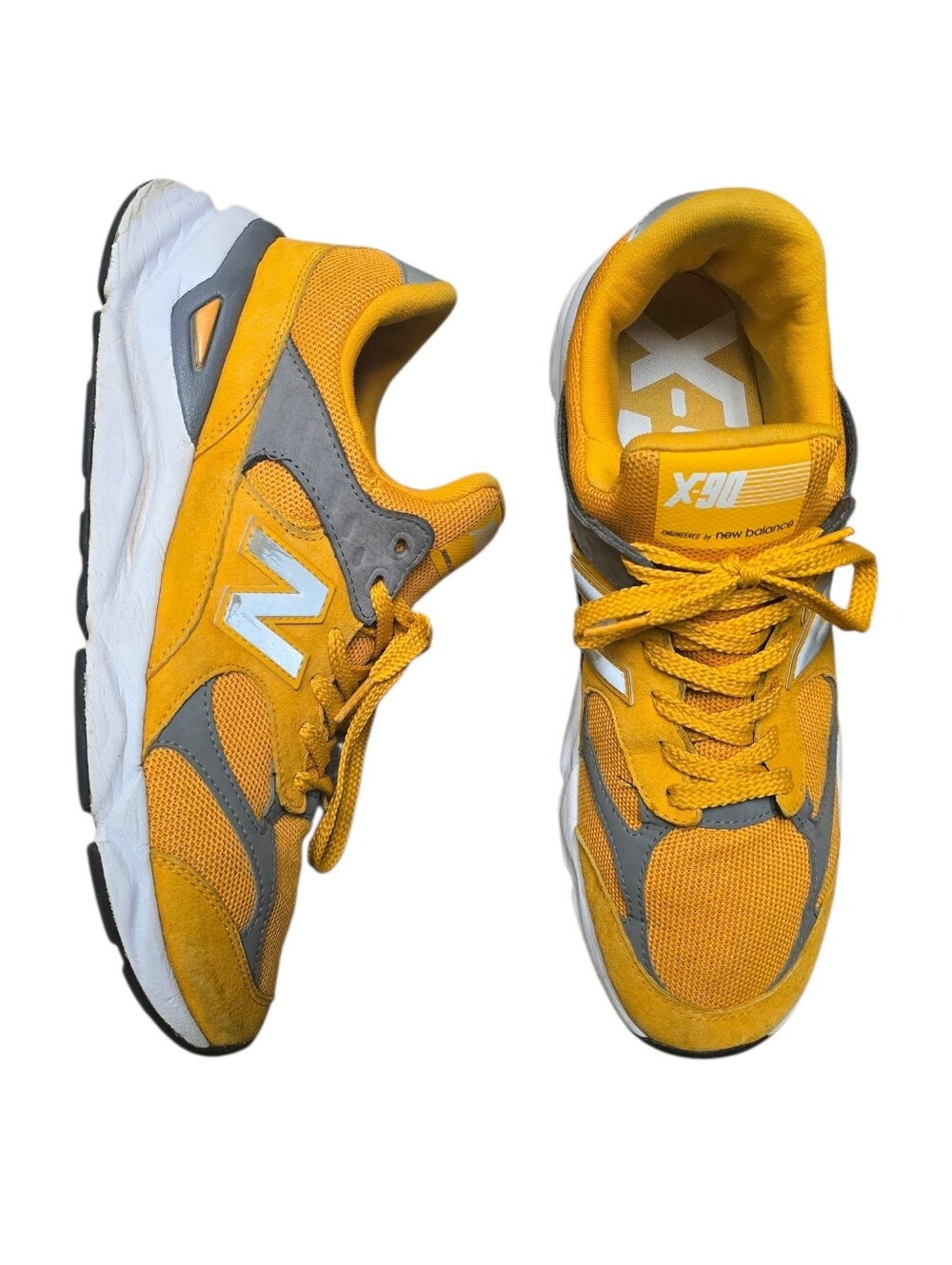 New Balance X90 V2 'Mustard Yellow' Sneakers Sz 12.5